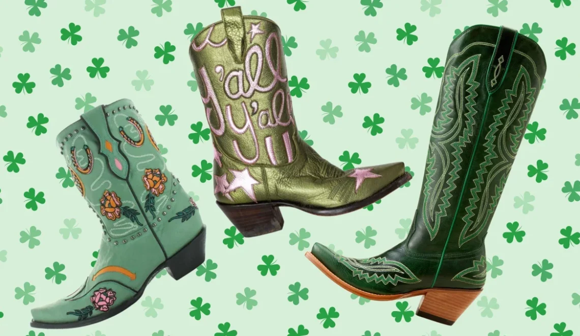 Green Boots to Transform Your St. Patrick’s Day Look