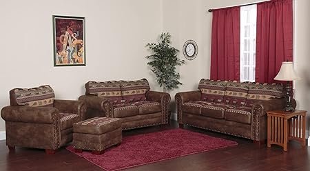 American Furniture Classics 4-Piece Sierra Lodge Sleeper Sofa