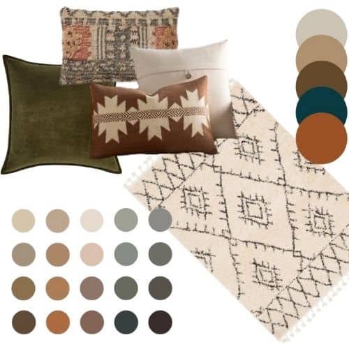 Earthy Tones and Patterns That Evoke the West